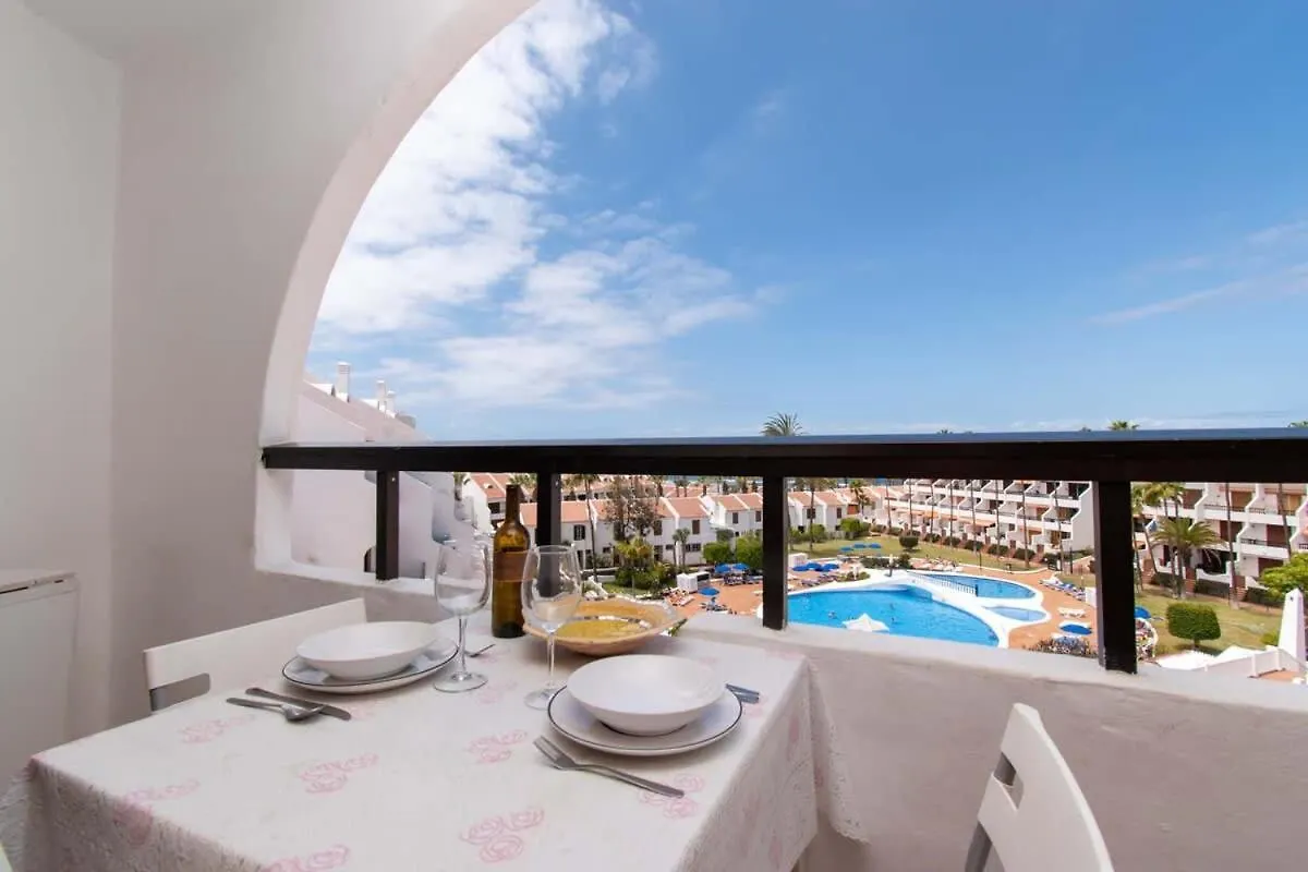 Apartman Parque Santiago II 269 - Studio With Sea And Pool Views Playa de las Américas